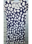 vestido doble manga v6002
