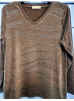 suéter lanilla brillo