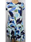 vestido 2 volantes