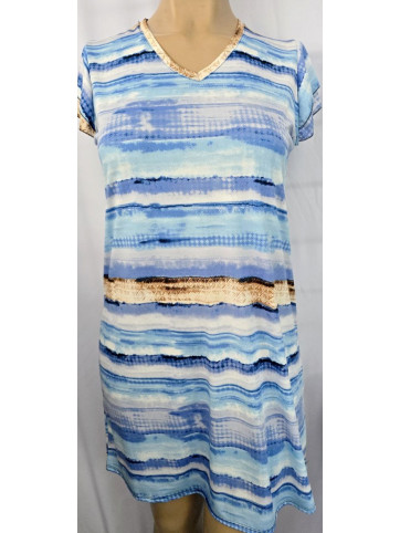 vestido doble manga WOW